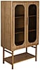 Vitrine Schrank CAROUN aus carbonisiertem Bambus von DutchBone