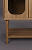 Vitrine Schrank CAROUN aus carbonisiertem Bambus von DutchBone