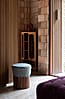Vitrine Schrank CAROUN aus carbonisiertem Bambus von DutchBone