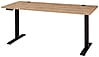Höhenverstellbarer Schreibtisch SONOS Old Artisan Eiche - 160 x 77 cm