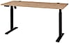Höhenverstellbarer Schreibtisch SONOS Old Artisan Eiche - 160 x 77 cm
