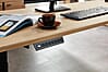 Höhenverstellbarer Schreibtisch SONOS Old Artisan Eiche - 160 x 77 cm