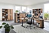 Büroregal SONOS HU06 Front Altesche Massivholz gebürstet