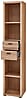 Büroregal SONOS HU08 Front Altesche Massivholz gebürstet