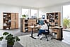Komplettbüro SONOS IV 10-teilig Front Altesche Massivholz gebürstet