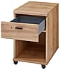 Komplettbüro SONOS IV 10-teilig Front Altesche Massivholz gebürstet