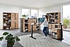 Komplettbüro SONOS IV 10-teilig Front Altesche Massivholz gebürstet