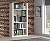 Bücherregal Regal DURO Bücherregal mit Inneneinteilung Pinie weiß antik von Forte
