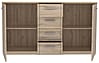 Sideboard Kommode GLORIA Optik: Bianco Eiche, von Forte