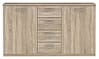 Sideboard Kommode GLORIA Optik: Bianco Eiche, von Forte