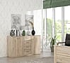 Sideboard Kommode GLORIA Optik: Bianco Eiche, von Forte