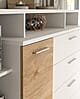 Sideboard Wäschekommode MAYACUS Dekor: Weiß / Mauvella Eiche von Forte