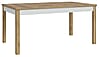 Esstisch Ausziehtisch SAITAMA Optik: Mauvella Eiche / Secret Grey 