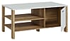 Ess- Wohnkombination SAITAMA mit Tisch Secret Grey / Mauvella Eiche