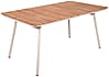 Gartentisch Tisch CARMEL mit schöner Teakholzplatte von GardenPleasure