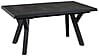 Gartentisch ausziehbar MURCIA NEGRO Metall Keramik anthrazit 163 x 93