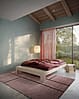 Stauraumbett Massivholzbett LAYERS BED BENCH Kiefer natur 140 x 200 cm