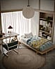 Futonbett Einzelbett JAPAN Kiefer natur 90 x 200 von Karup
