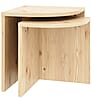 Beistelltisch-Set COMBINE Satztisch Hocker Kiefer natur von Karup