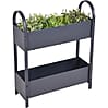 Etagen Hochbeet TULIPIA aus Metall in Anthrazit von GardenPleasure