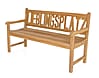 Teak Gartenbank LIEBLINGSPLATZ 150 cm 3-sitzig mit Armlehne