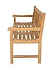 Teak Gartenbank LIEBLINGSPLATZ 150 cm 3-sitzig mit Armlehne