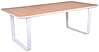 Garten Sitzgruppe Tischgruppe VENICE 5-teilig Aluminium und Nonwood