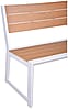 Garten Sitzgruppe Tischgruppe VENICE 5-teilig Aluminium und Nonwood