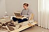 Massivholzbett SOCIAL BED Kiefer natur 140 x 200 cm von Karup