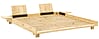 Massivholzbett SOCIAL BED Kiefer natur 140 x 200 cm von Karup