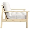 Schlafsofa UNWIND Polster Natural Sofagestell Kiefer massiv