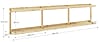 Regal GROOVE SHELVING Kiefer Natur unbehandelt in 3 Größen von Karup