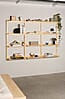 Regal GROOVE SHELVING Kiefer Natur unbehandelt in 3 Größen von Karup