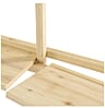 Regal GROOVE SHELVING Kiefer Natur unbehandelt in 3 Größen von Karup