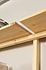 Regal GROOVE SHELVING Kiefer Natur unbehandelt in 3 Größen von Karup