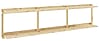 Regal GROOVE SHELVING Kiefer Natur unbehandelt in 3 Größen von Karup