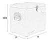 ZUIVER Cooler Be Cute Cream Getränkekühler Kühlbox mit Flaschenöffner
