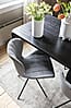 Design Esstisch STORM BLACK 160 x 90 cm von Zuiver Esche lackiert