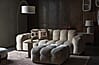 HACKMAN 3-Sitzer Sofa Velours Beige von DUTCHBONE