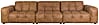 HACKMAN 4,5-Sitzer Sofa Echtleder Cognac von DUTCHBONE HACKMAN 4,5-Sitzer Sofa Echtleder Cognac von DUTCHBONE