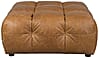 HACKMAN Hocker 100 x 100 cm Echtleder Cognac von DUTCHBONE HACKMAN Hocker 100 x 100 cm Echtleder Cognac von DUTCHBONE