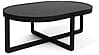 Couchtisch CENTRE OVAL Schwarz von Zuiver 102 x 68 cm 