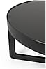 Couchtisch CENTRE OVAL Schwarz von Zuiver 102 x 68 cm 