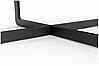 Couchtisch CENTRE OVAL Schwarz von Zuiver 102 x 68 cm 