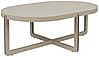 Couchtisch CENTRE OVAL Beige von Zuiver 102 x 68 cm 