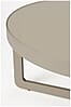 Couchtisch CENTRE OVAL Beige von Zuiver 102 x 68 cm 