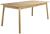 Esstisch GLIMPS von ZUIVER 180 x 90 ausziehbar Eiche furniert