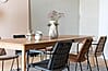 Esstisch GLIMPS von ZUIVER 180 x 90 ausziehbar Eiche furniert