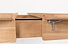 Esstisch GLIMPS von ZUIVER 180 x 90 ausziehbar Eiche furniert