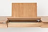 Esstisch GLIMPS von ZUIVER 180 x 90 ausziehbar Eiche furniert